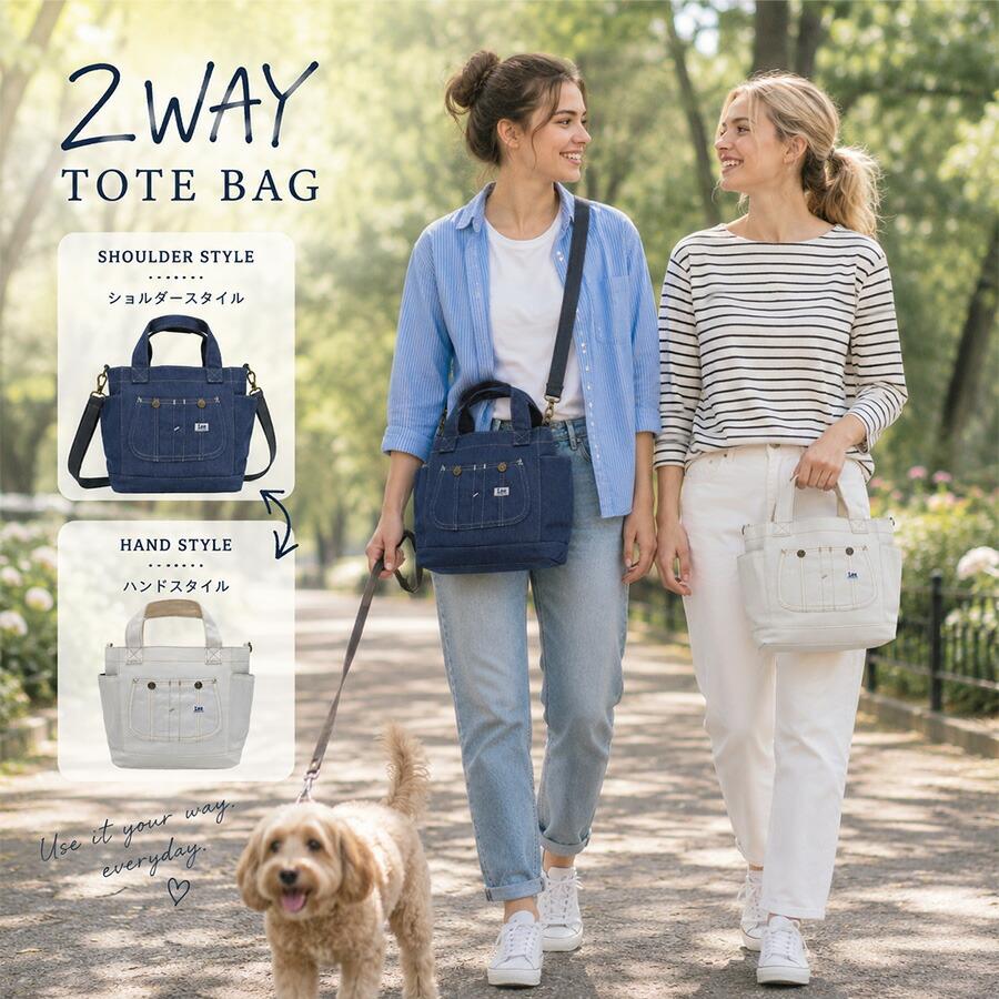 Lee（リー） Lee 2wayミニトート トートバッグ 斜め掛け 斜め掛け