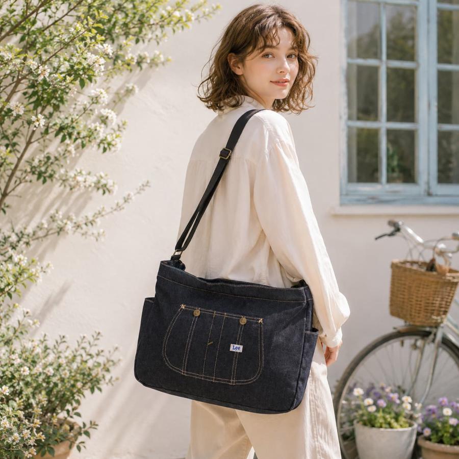 Lee（リー） 横型ショルダーバッグ 斜め掛け 斜め掛けバッグ かばん