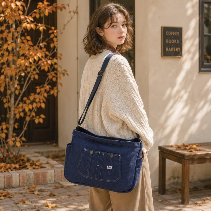 Lee（リー） 横型ショルダーバッグ 斜め掛け 斜め掛けバッグ かばん