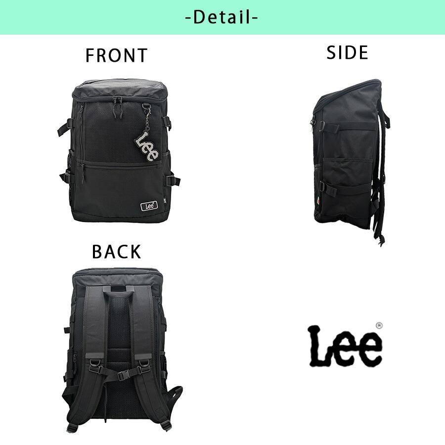 Lee（リー） リュック 大容量 スクエアリュック 34L リュックサック