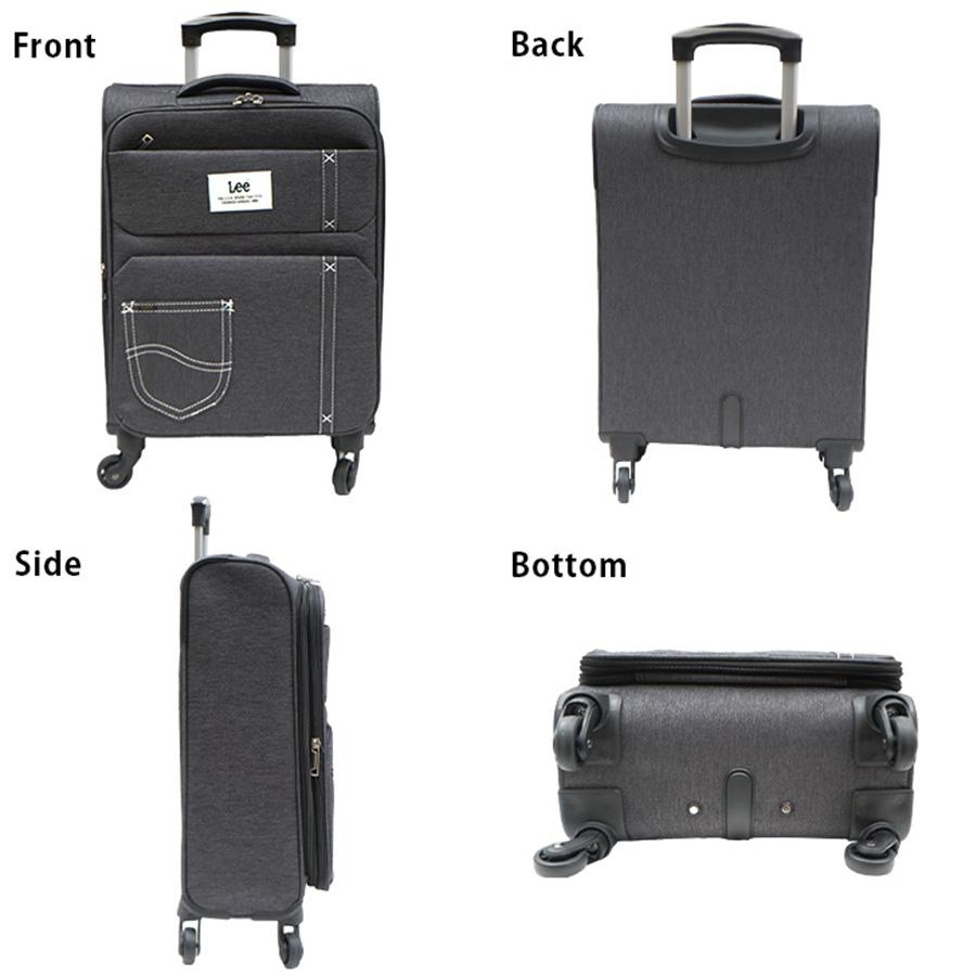 Lee（リー） ソフト キャリーケース キャリー 4輪 機内持ち込み S