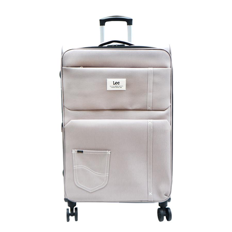 Lee（リー） ソフト キャリーケース キャリー 4輪 Mサイズ 大きめ