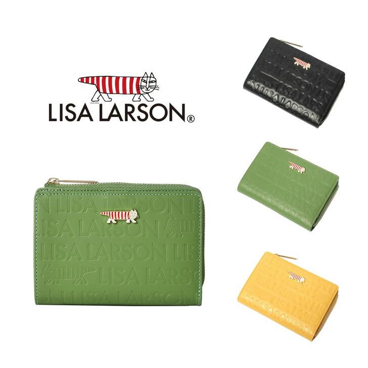 Lisa Larson（リサラーソン） 二つ折り財布 本革 レディース LTLM-01