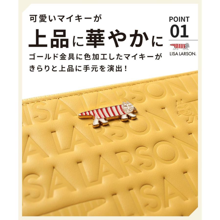 Lisa Larson（リサラーソン） 二つ折り財布 本革 レディース LTLM-01