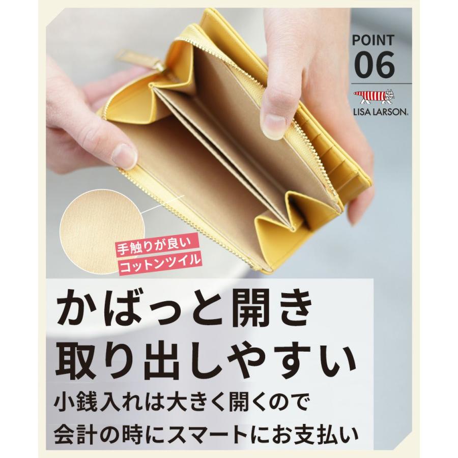 Lisa Larson（リサラーソン） 二つ折り財布 本革 レディース LTLM-01