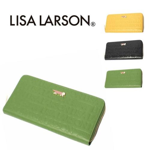 Lisa Larson（リサラーソン） ラウンド ファスナー長財布 ウォレット