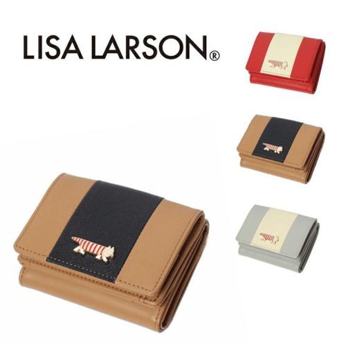 【新品・特価】リサラーソン 三つ折り財布 LTLY-04 R Lisa Larson（リサラーソン） ラウンドファスナー 三つ折り 財布 LTLY