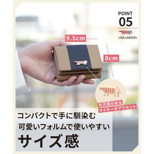 【新品・特価】リサラーソン 三つ折り財布 LTLY-04 R Lisa Larson（リサラーソン） ラウンドファスナー 三つ折り 財布 LTLY