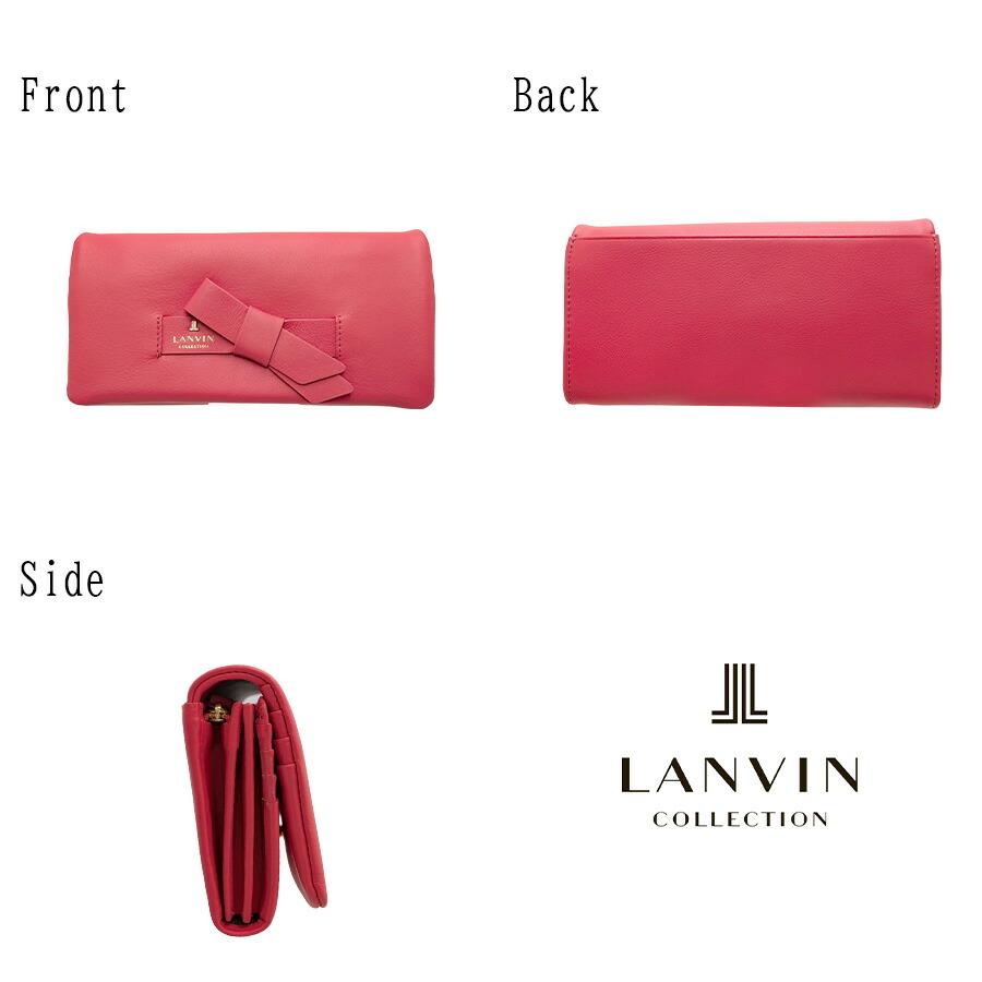 LANVIN COLLECTION ラペリパース 長財布 ロングウォレット 財布