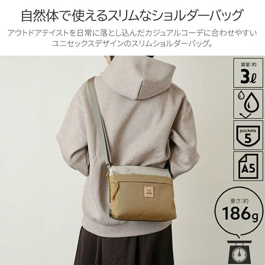 MOOMIN（ムーミン） サコッシュ 斜め掛け 斜め掛けバッグ コンパクト