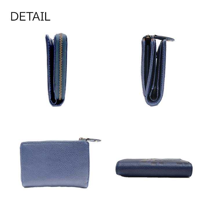 moz（モズ） 財布 レディース 二つ折り 本革 サイフ moz 86120 牛革