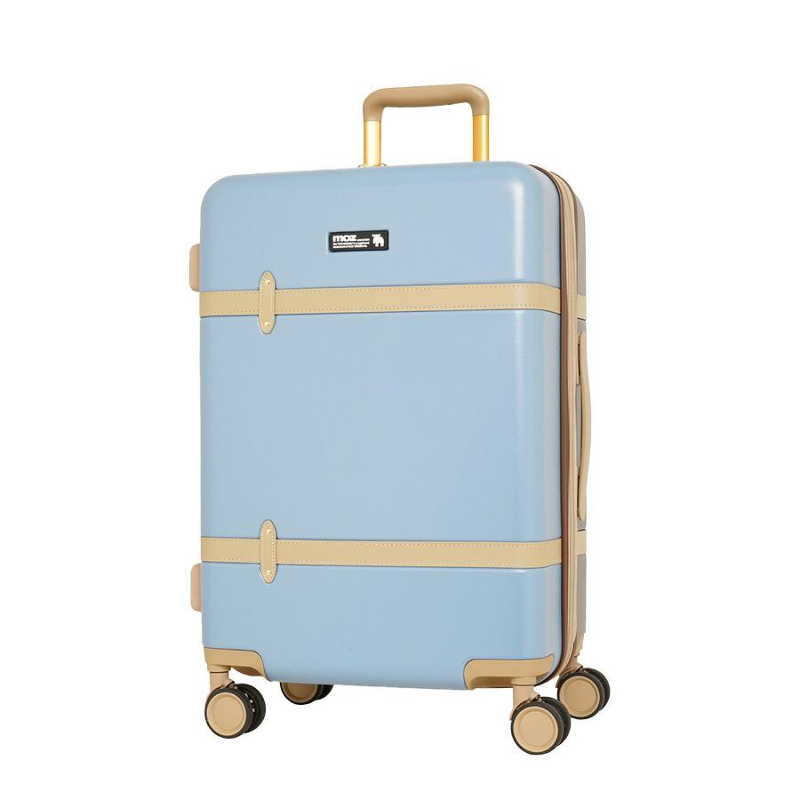 ⭐最終値下げ⭐　キャリーケース　トランクタイプショルダーセット moz（モズ） 【moz】 mz0859-57 トランク風キャリーケース 56-65L