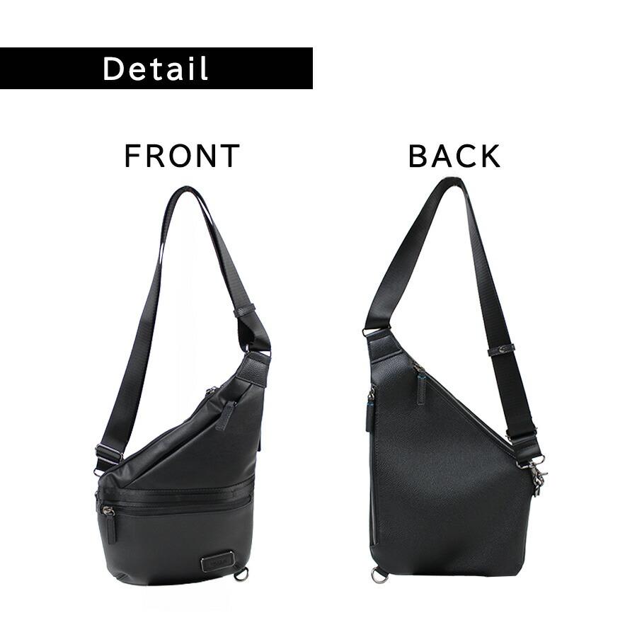 NICOLE nil291 リープス タテ型ボディバッグ ワンショルダーバッグ