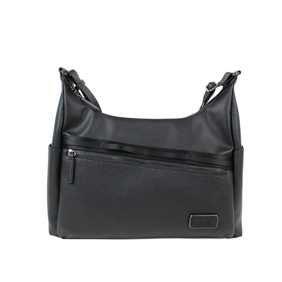 NICOLE nil294 リープス ショルダーバッグ 斜め掛け 肩掛け 舟型 合成