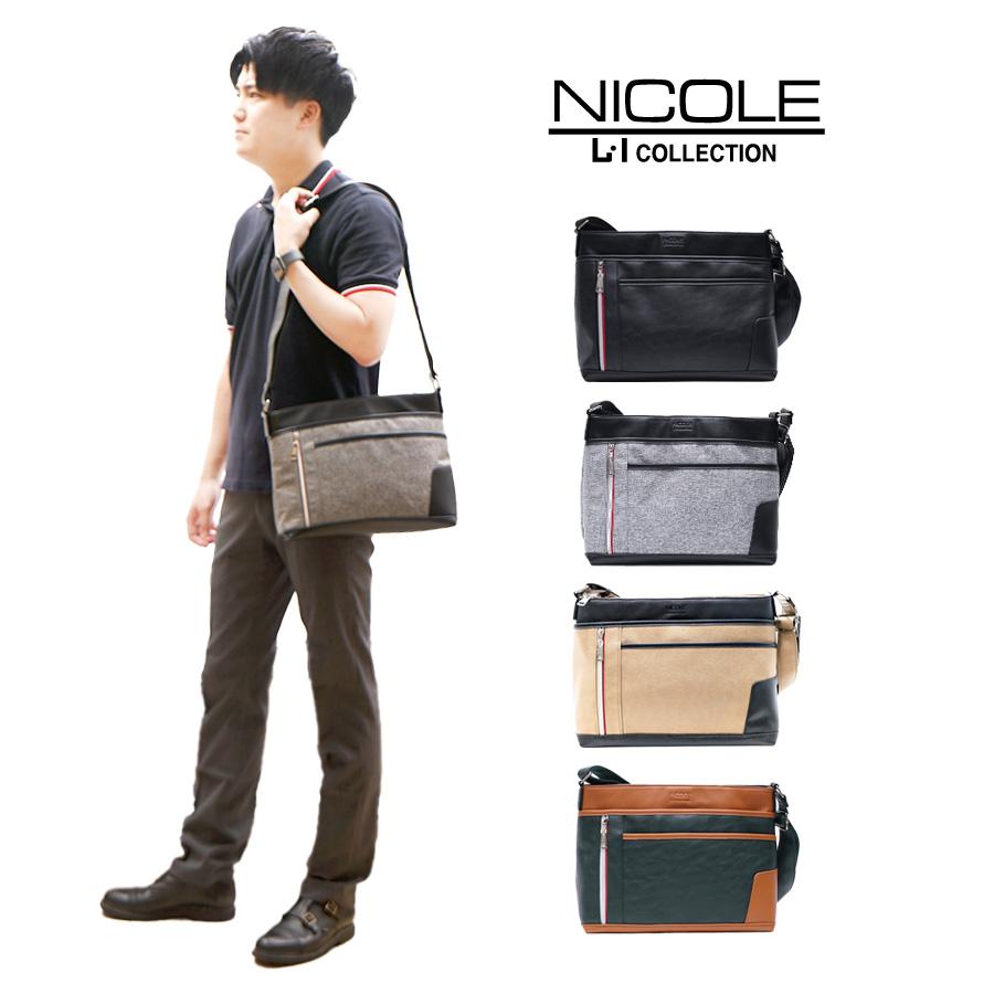 【新品】IKE アイケーイーxNIL ニルズ メッセンジャーバッグ 新品】IKE アイケーイーxNIL ニルズ メッセンジャーバッグ