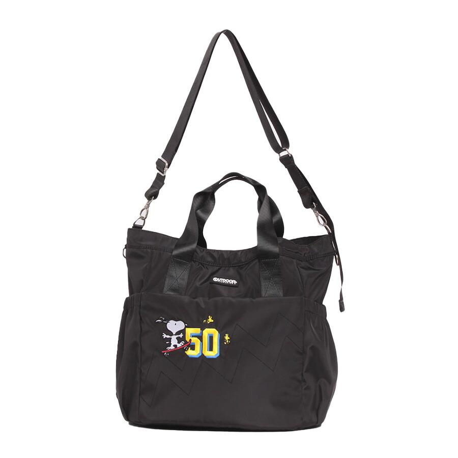 OUTDOOR PRODUCTS [ PEANUTS スヌーピー 2WAY トート バッグ Lサイズ ODB025 @7900] TOTE BAG アウトドア プロダクツ 通勤 通学 旅行 OUTDOOR PRODUCTS（アウトドアプロダクツ） 【outdoor products