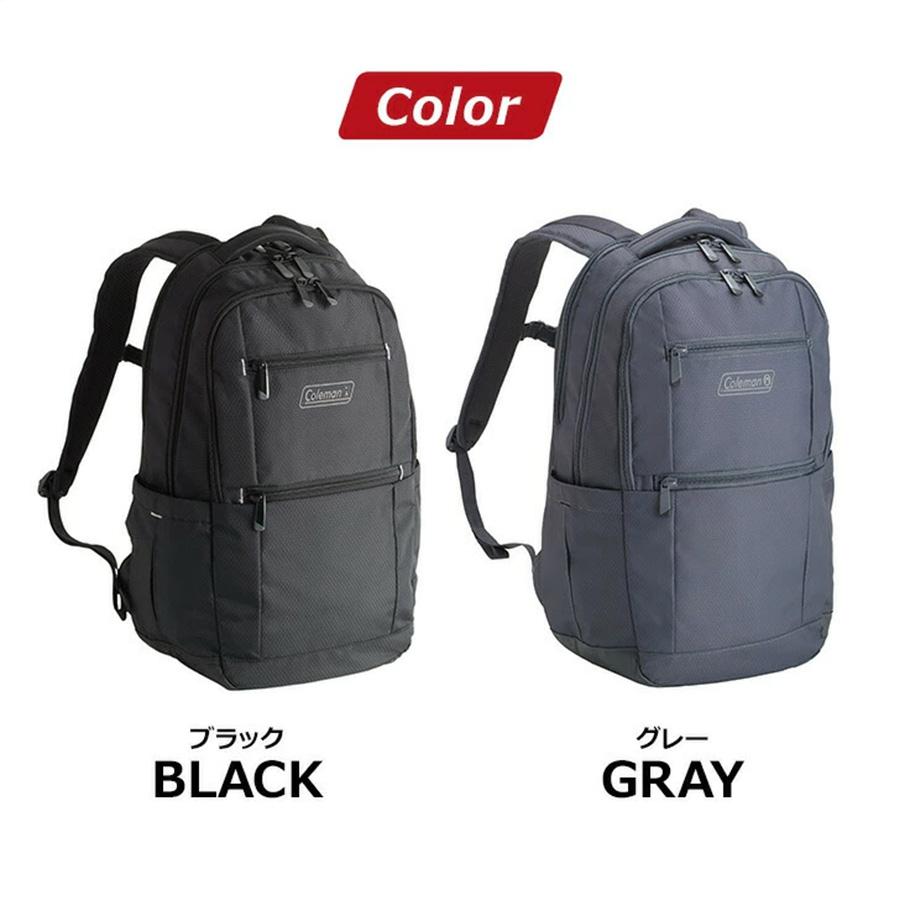 Coleman コールマン  OUTBIZ アウトビズ  OUTBIZ ACTIVE アウトビズアクティブ リュック デイパック リュックサック デイパック バックパック リサイクルポリエステル メンズ レディース オールシーズン 全2色 ブラック グレー  送料無料 人気 Coleman（コールマン） OUTBIZ ACTIVE アウトビズアクティブ リュック