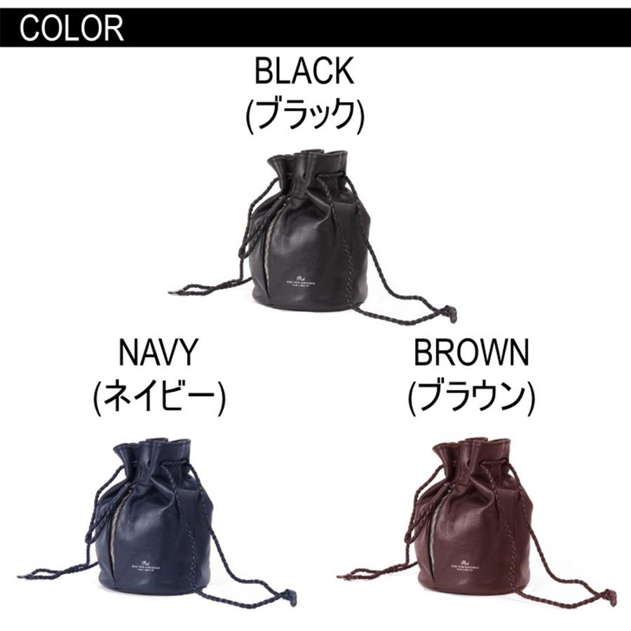 P.I.D pid ピーアイディ 巾着 ショルダー ちいさめ PAQ201 レザー