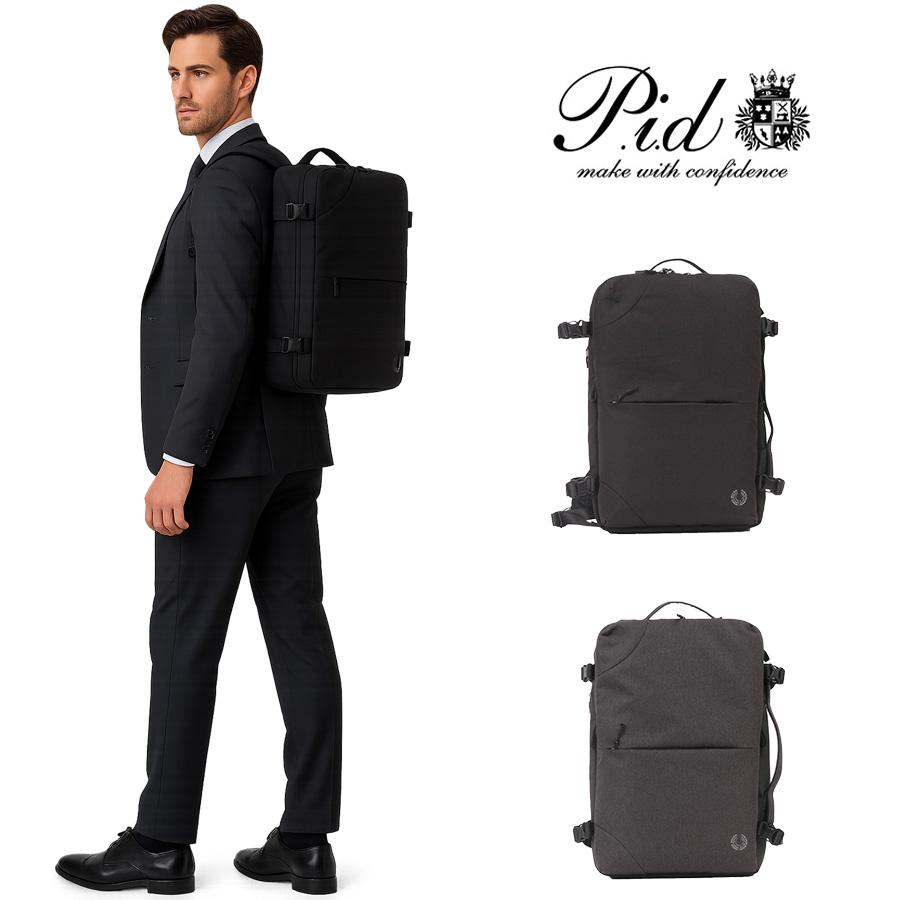 P.I.D P.I.D PID PAK304 ピーアイディー 2WAYトラベルビジネスバッグ
