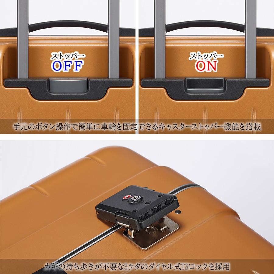 ProtecA 【PROTECA】00144 チェッカーフレーム スーツケース 98L 日本
