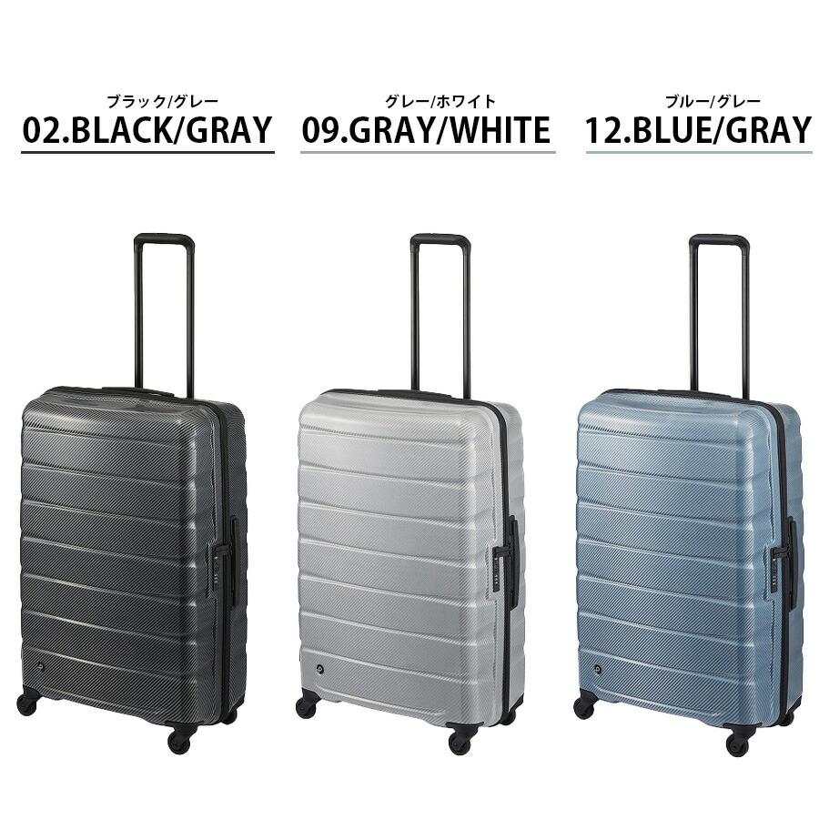 PROTECA】 01524 エアロフレックスDX2 スーツケース 100L 7泊以上 出張