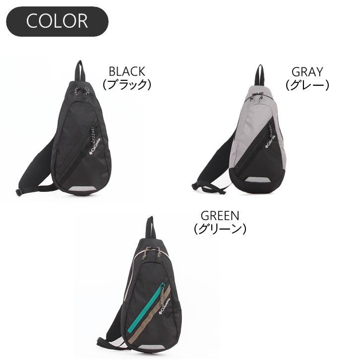 【COLUMBIA BLACK LABEL】ボディバッグ COLUMBIA BLACK LABEL】グレートスモーキーガーデンBKボディ