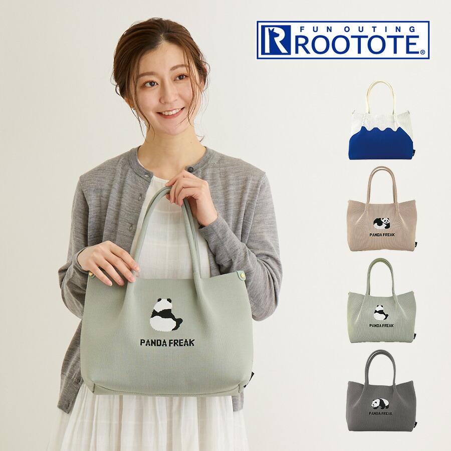 ROOTOTE】 2486 CJ.デリ.ルフル Fuji-A Panda-A トートバッグ 軽量