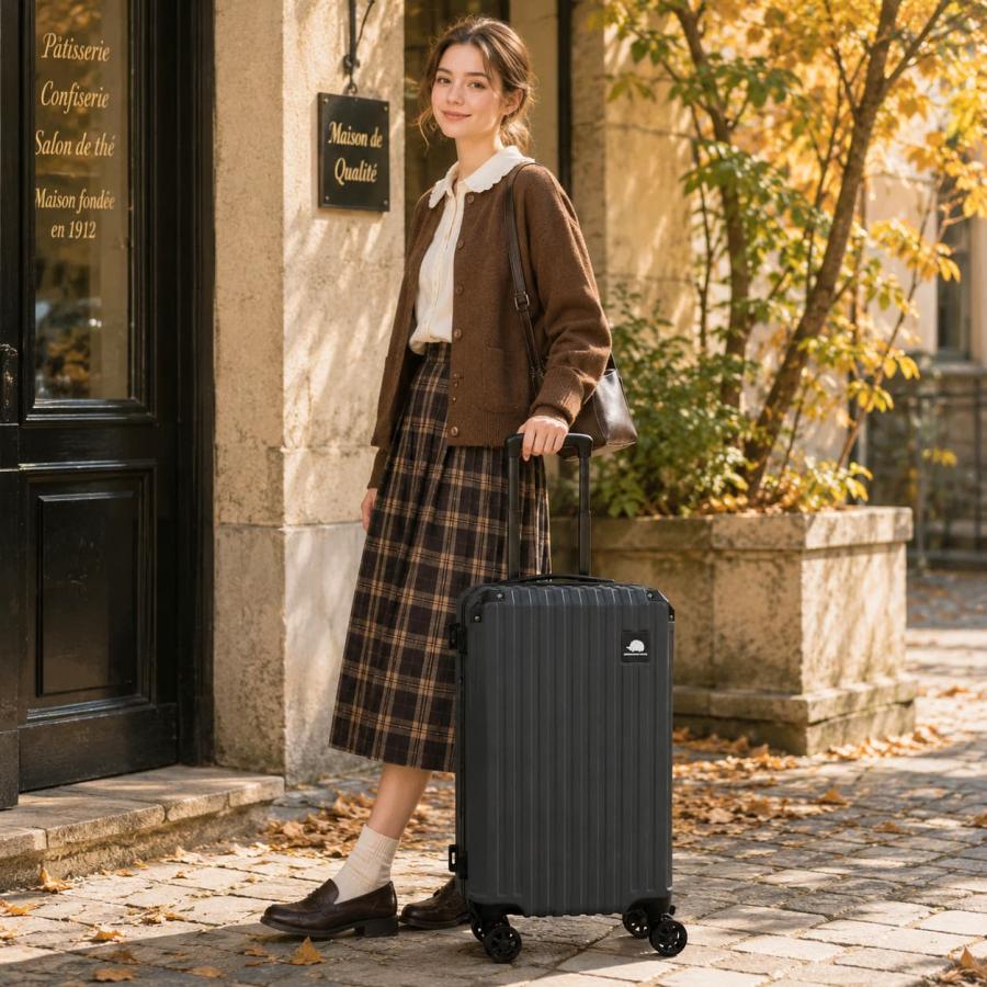 SCANDINAVIAN FOREST キャリーケース 38L Sサイズ 大容量 スーツケース