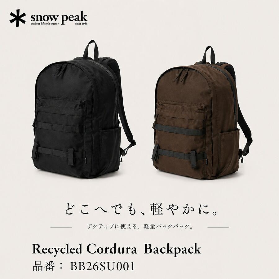 snow peak（スノーピーク） snowpeak Recycled Cordura Backpack