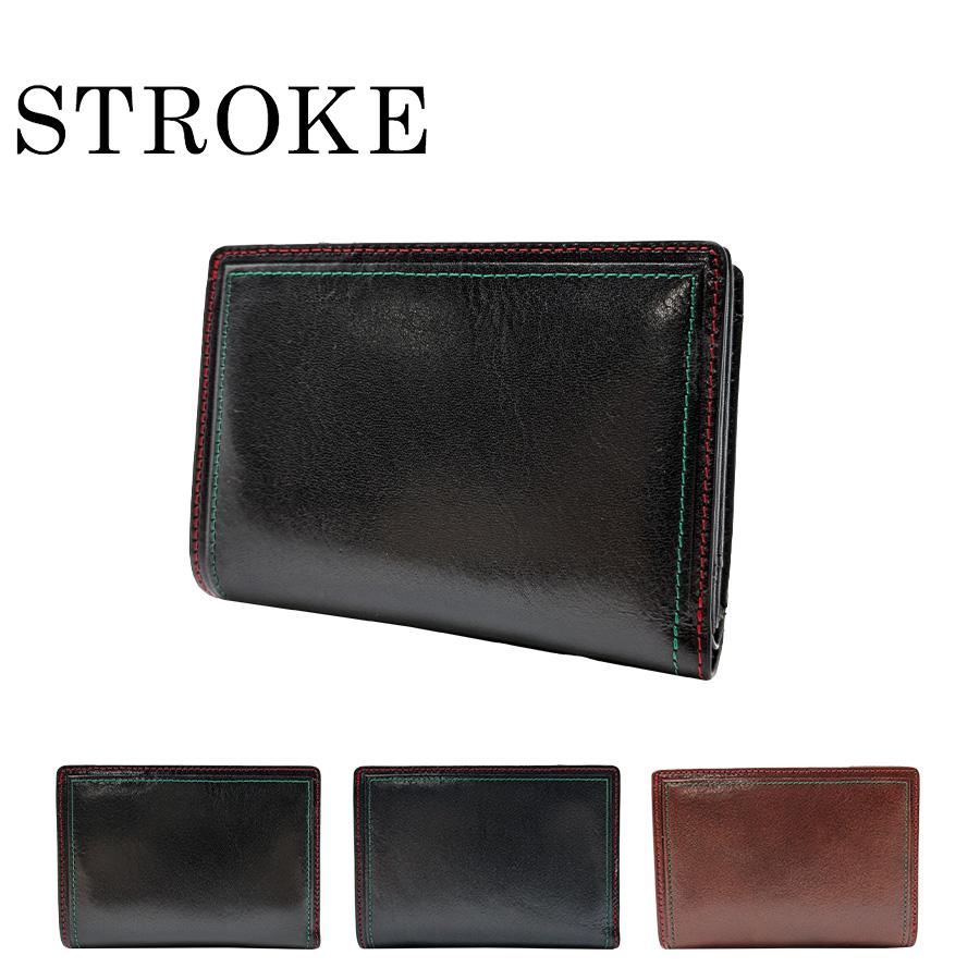 STROKE】760-703 ミドル折り財布 牛革 : TascheJack - 通販 - Yahoo