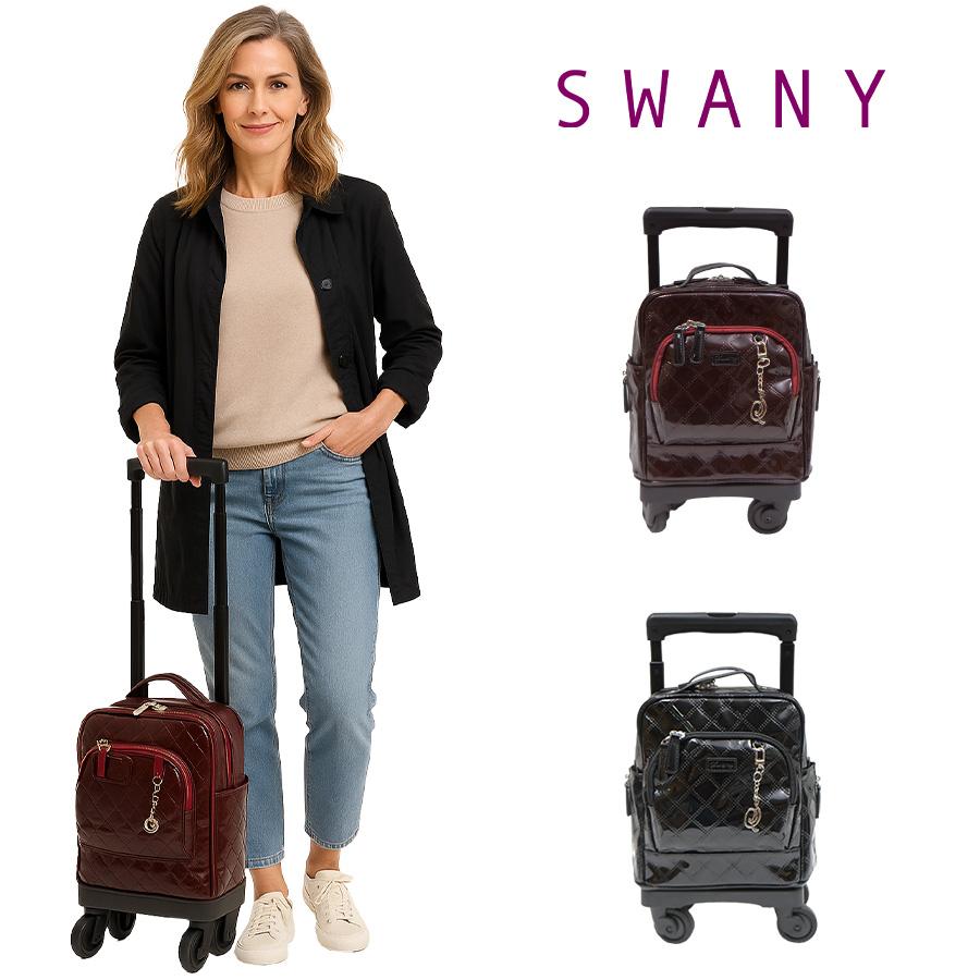 新品未使用【Swany】スワニー ウォーキングカート水加工 ボルドー 新品未使用【Swany】スワニー ウォーキングカート水加工 ボルドー