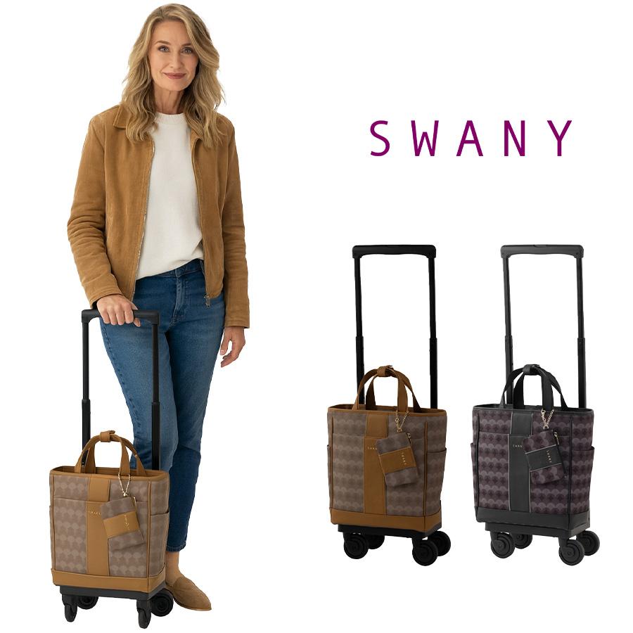 SWANY（スワニー） 【SWANY】 d678m18 リンゴ ショッピングキャリー お
