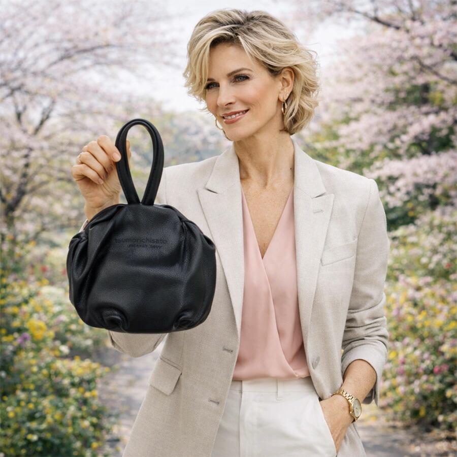 【美品】Tsumori Chisato レディース　パンツ スーツ グレー tsumori chisato CARRY（ツモリチサトキャリー） ラムギャザー 手提げ