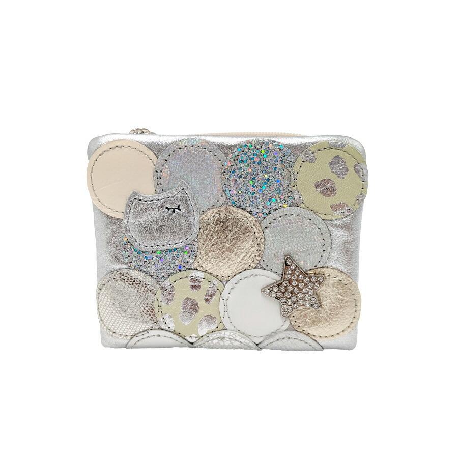 【tsumori chisato CARRY】57095 シンマルチドット 折り財布 財布 さいふ サイフ ウォレット 日本製 普段使い レディース  ギフト プレゼント ブラック 母の日