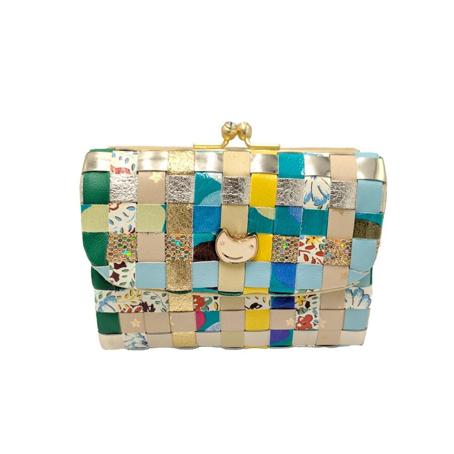 tsumori tisato CARRY】57641 エポネコメッシュ 折り財布 ウォレット