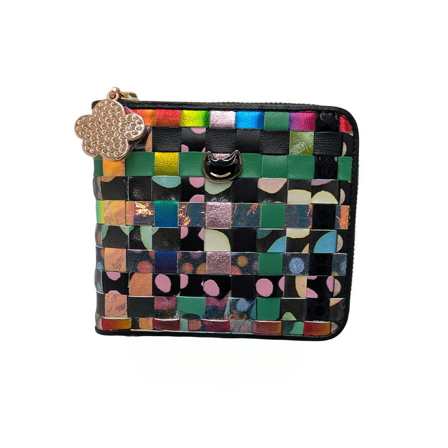 tsumorichisatoCARRY 57644 エポネコメッシュ 二つ折り財布 折り財布