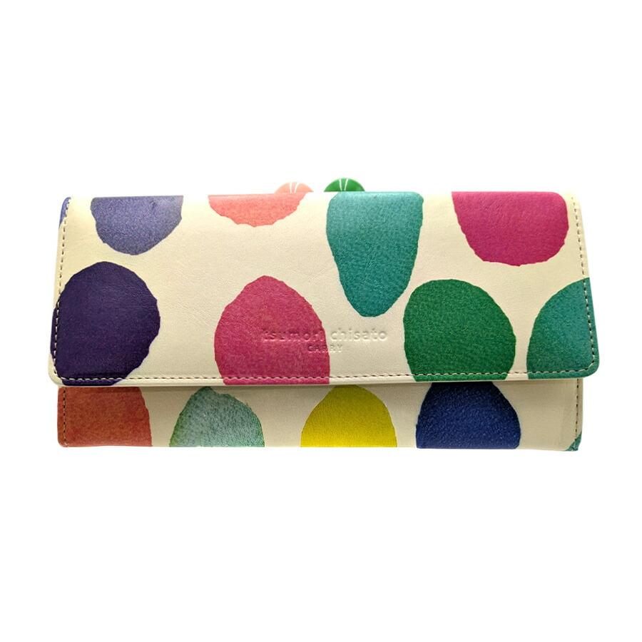 tsumori chisato CARRY カラフルズーム がま口長財布 長財布