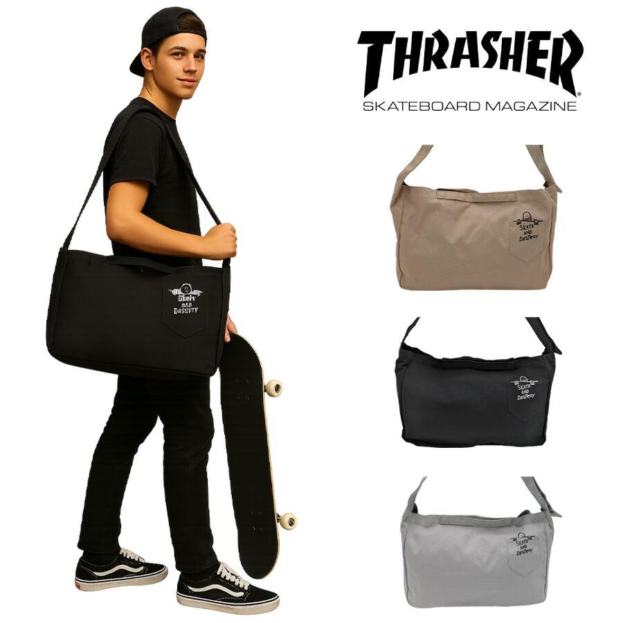 THRASHER（スラッシャー） THRASHER thr274 ハンプショルダーバッグ