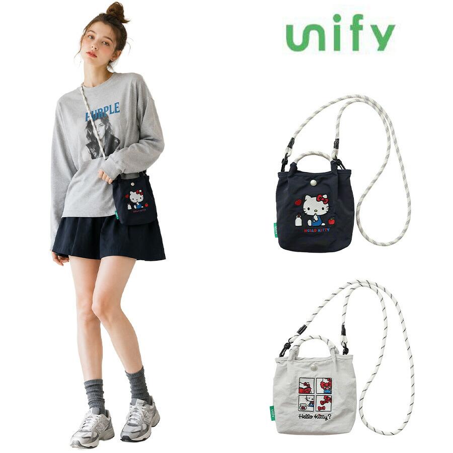 unify（ユニファイ） サンリオ 2wayポシェット 斜め掛け 手持ち 使い