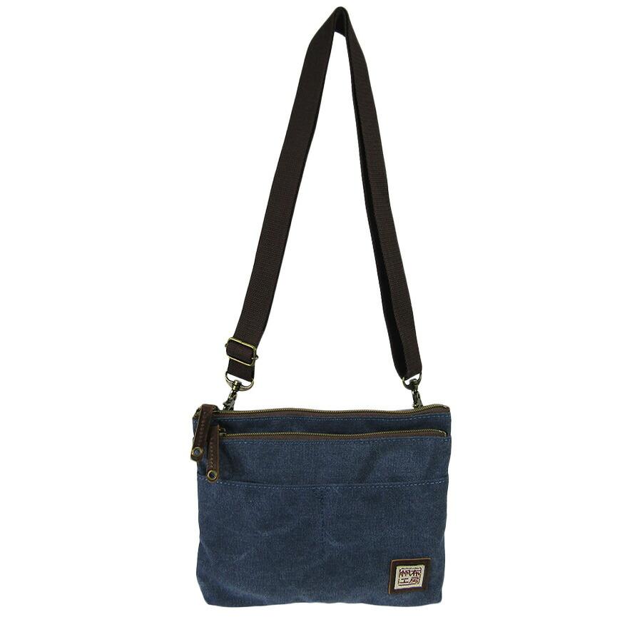 帆布工房 【帆布工房】3J53 2way サコッシュ ハンプ 綿 ショルダー