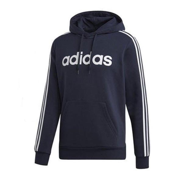 adidas（アディダス） メンズ CORE 3STRIPES プルオーバー パーカー