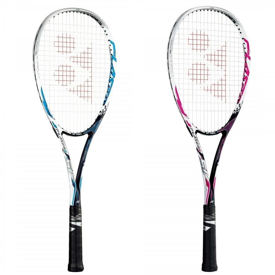 張人が張るガット張り無料 YONEX　ソフトテニスラケット  エフレーザー5V　ブルー(002) / ピンク(026)　FLR5V  FLR-5V｜tashiro-sport