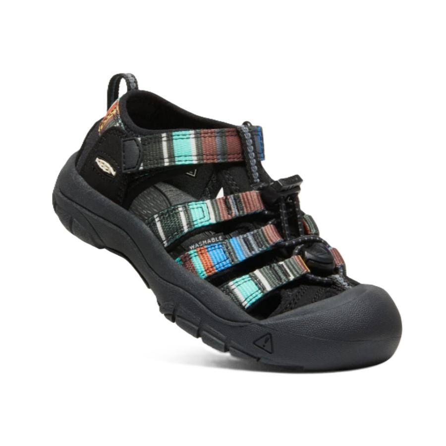 KEEN リトルキッズ ニューポート エイチツー サンダル  1026271 NEWPORT H2 RAYA/BLACKの画像