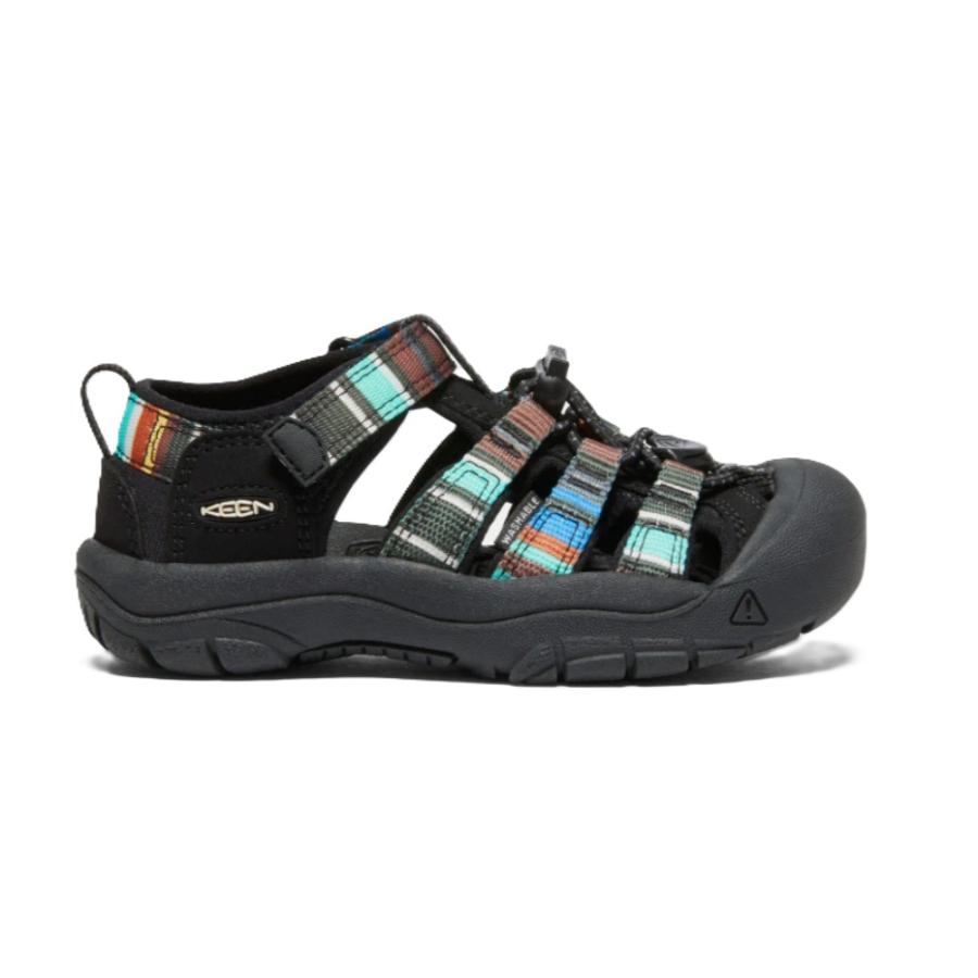 KEEN リトルキッズ ニューポート エイチツー サンダル  1026271 NEWPORT H2 RAYA/BLACKの画像