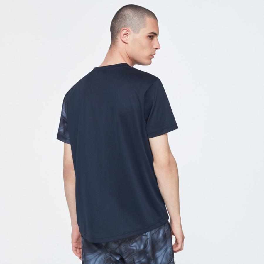 OAKLEY ネイビー ショートスリーブシャツ 6FB OAKLEY ネイビー ショートスリーブシャツ 6FB メンズウェア