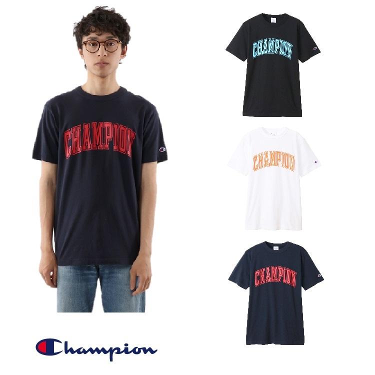 『ネコポス便対応商品（1点まで）』 Champion メンズ ショートスリーブTシャツ ベーシック チャンピオン C3-T306｜tashiro-sport