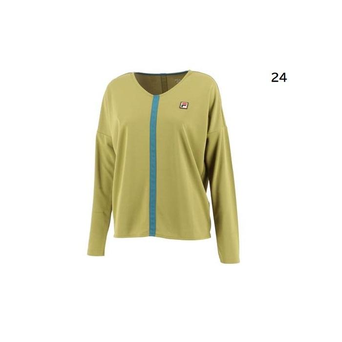 FILA（フィラ） ロングスリーブシャツ VL2365 ウィメンズ テニス