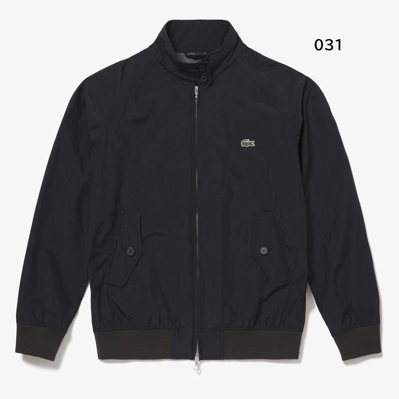 Lacoste 黒 ジャンパー スタンドカラー　サイズＬサイズ LACOSTE ラコステ レイヤースイングトップジャケット BH063EL メンズ