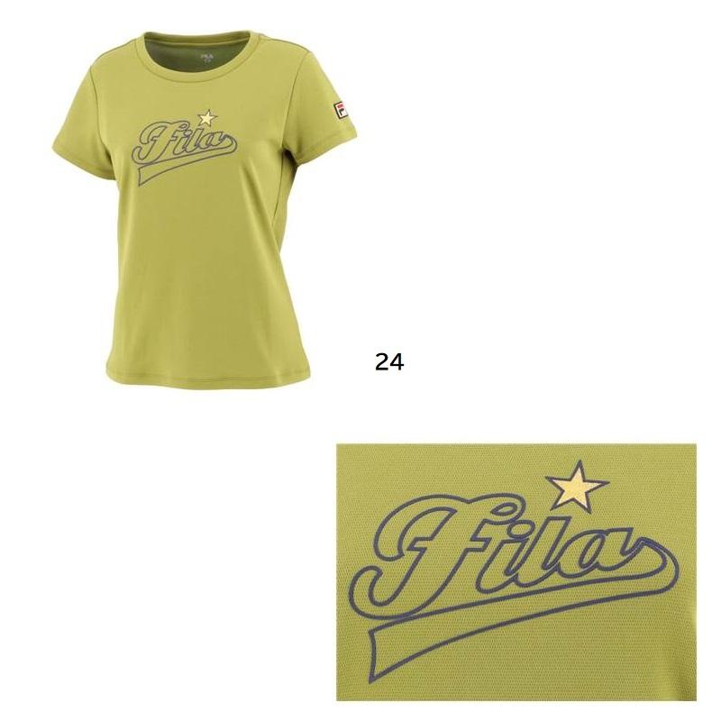 FILA（フィラ） SALE ラバープリントシャツ レディース トップス