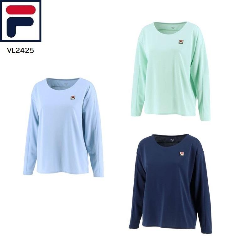 FILA（フィラ） ロングスリーブシャツ レディース トップス VL2425